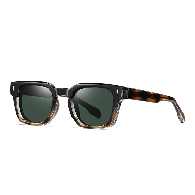 Polarisierte Retro Square Sonnenbrille - UV400