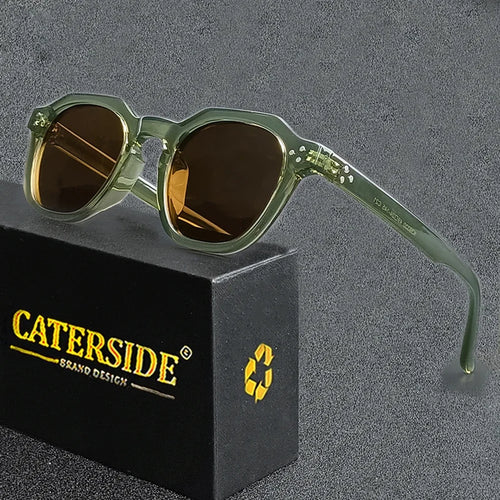 Polarisierte Retro-Sonnenbrille mit TR90-Rahmen – UV400
