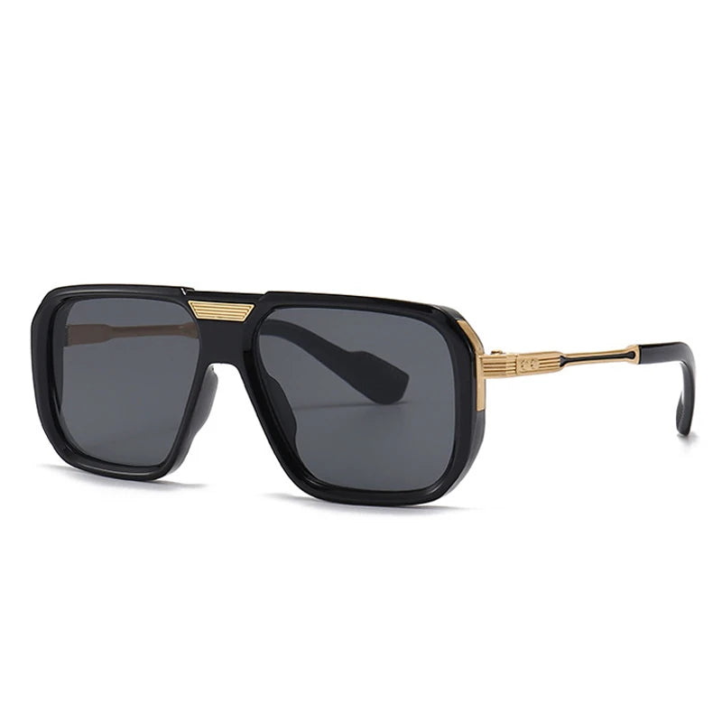 Elegante Retro Square Sonnenbrille – UV400