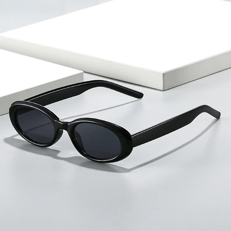 Vintage Oval Sonnenbrille – UV400