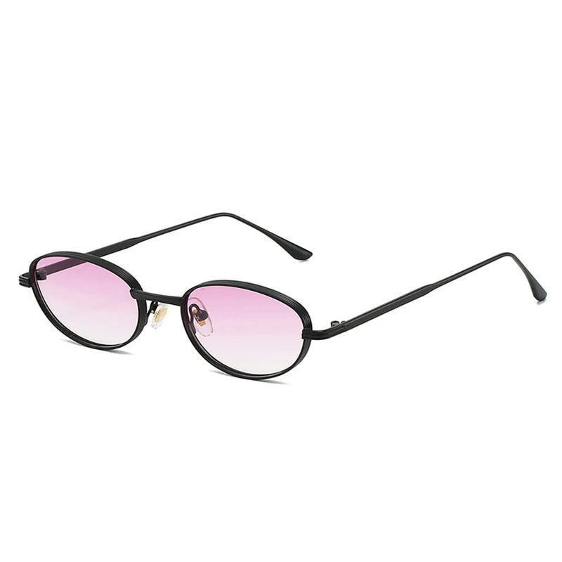 Vintage Oval Sonnenbrille – UV400