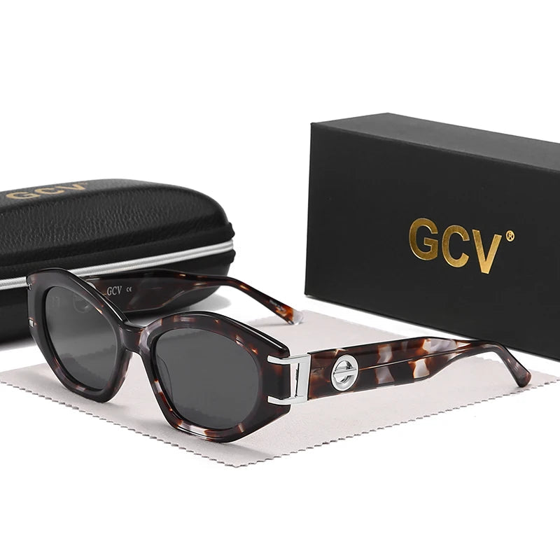 Cat-Eye Sonnenbrille aus Acetat – Polarisiert & UV400