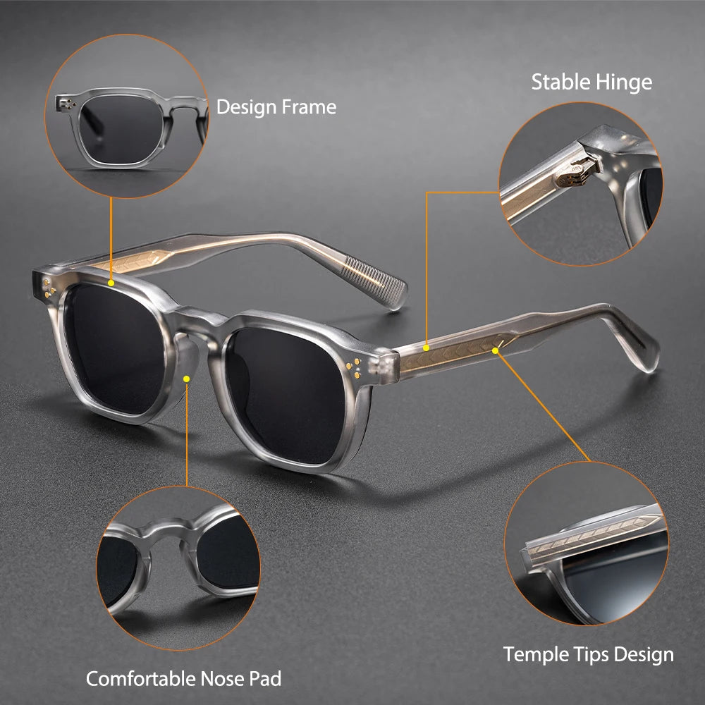 Kleine Quadratische Sonnenbrille – UV400