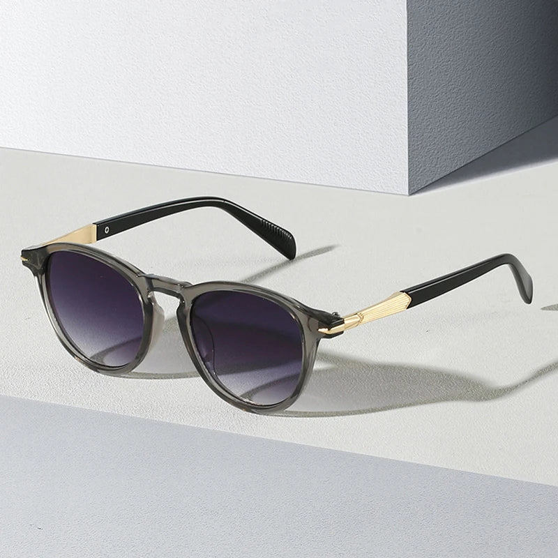 Zeitlose Round Sonnenbrille – UV400