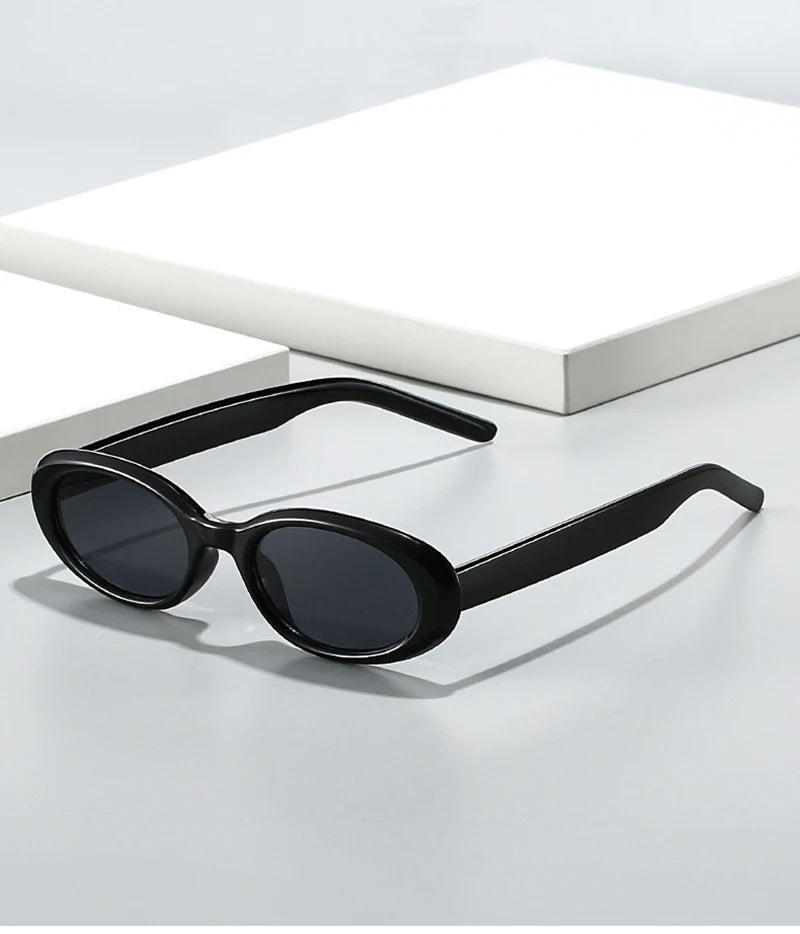 Vintage Oval Sonnenbrille – UV400