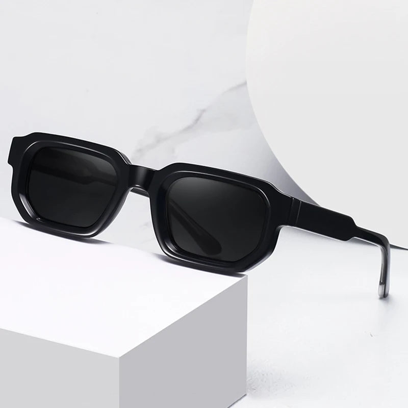 Retro Rectangle Sonnenbrille – UV400
