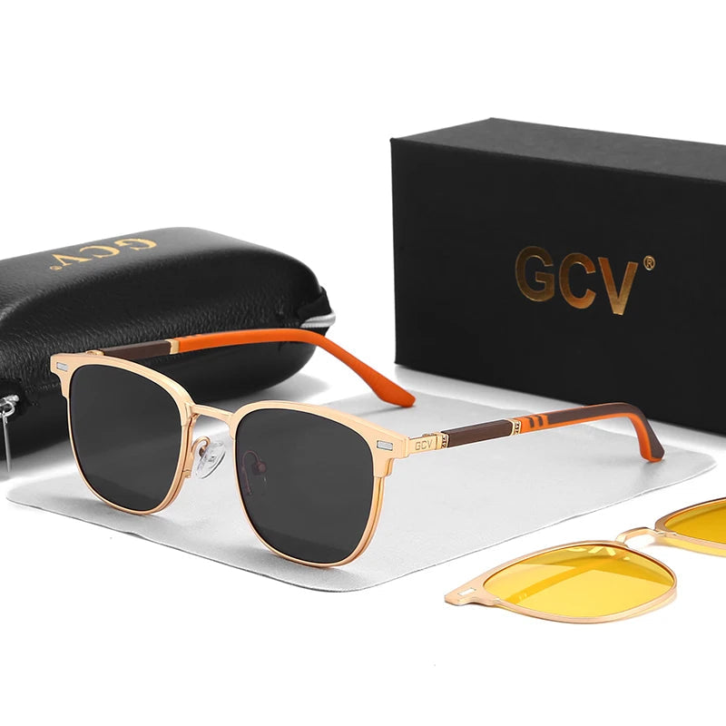 3-in-1 Magnetische Brille - Polarisiert & UV400