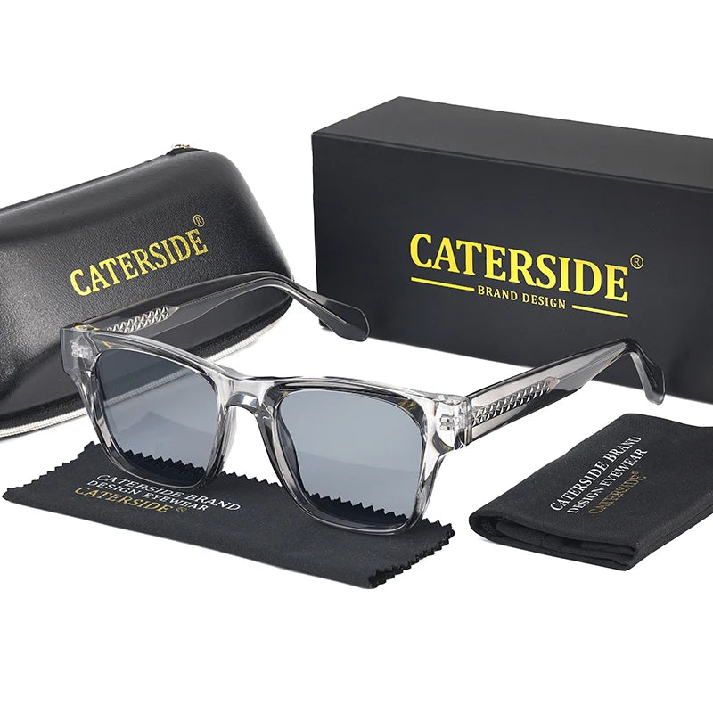 Quadratische Designer-Sonnenbrille – UV400