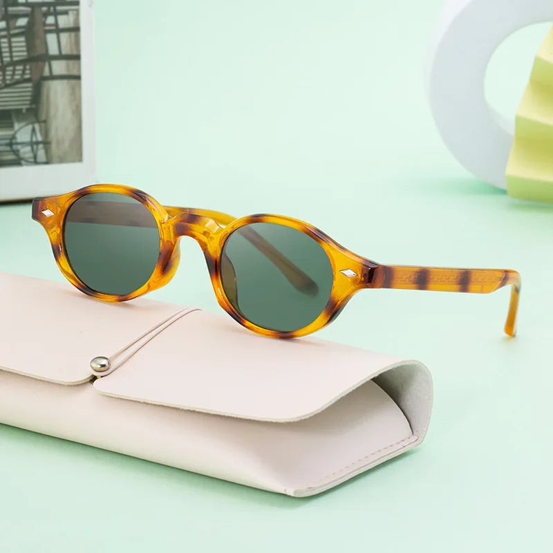 Elegante Oval Sonnenbrille – UV400