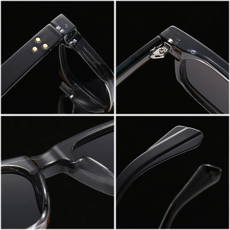 Retro Square Sonnenbrille - UV400