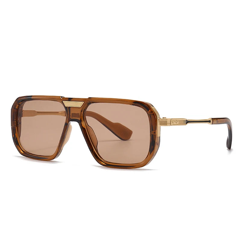 Elegante Retro Square Sonnenbrille – UV400