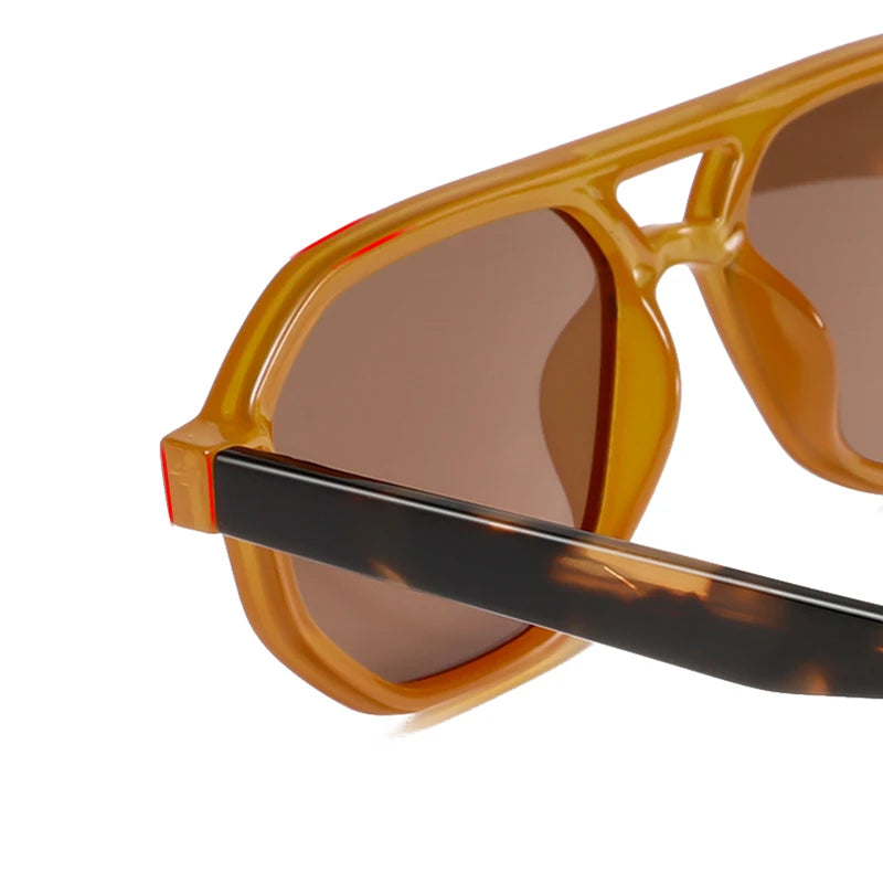 Polarisierte Sonnenbrille mit Doppelsteg – UV400