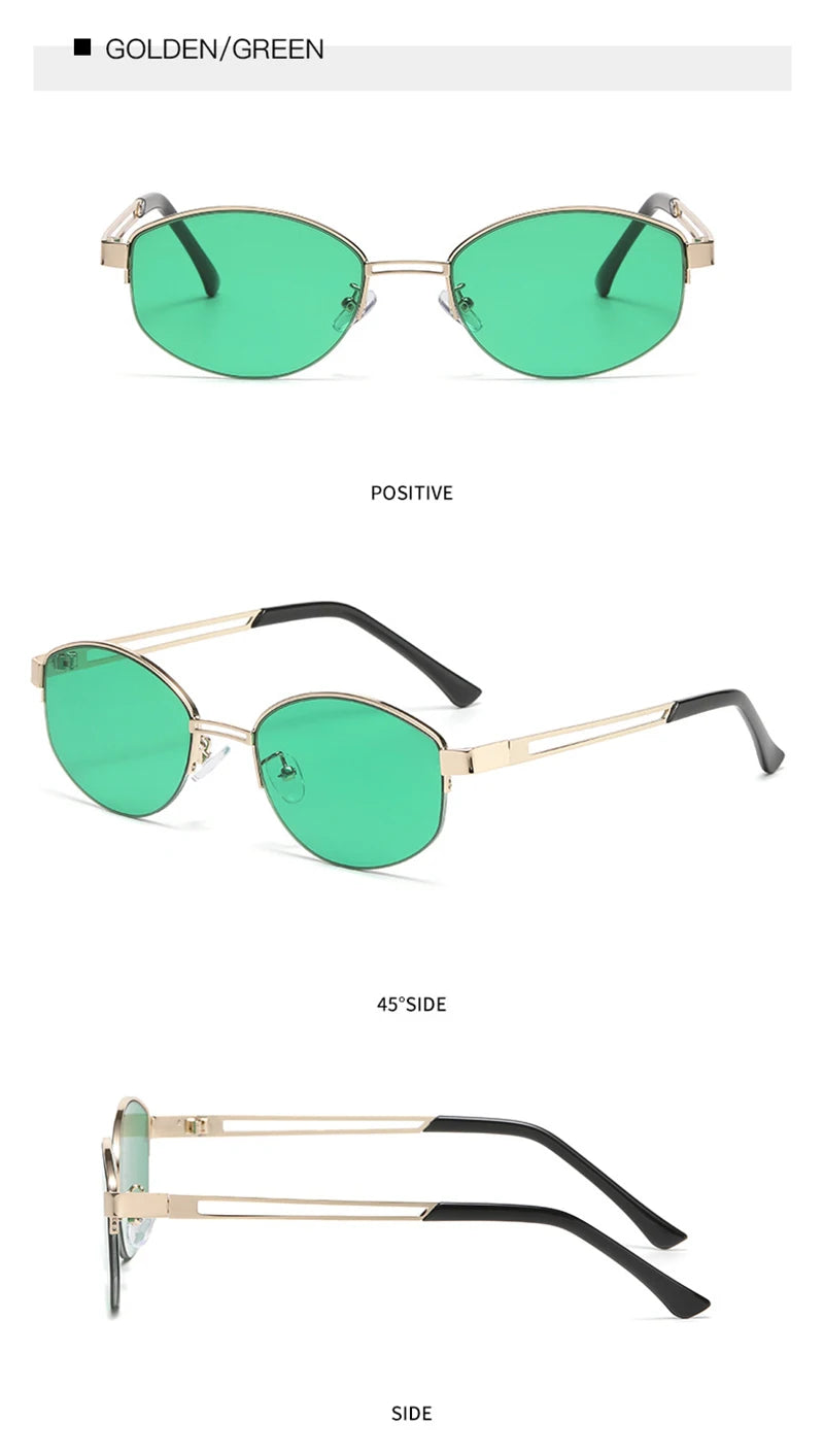 Oval-Sonnenbrille - UV400