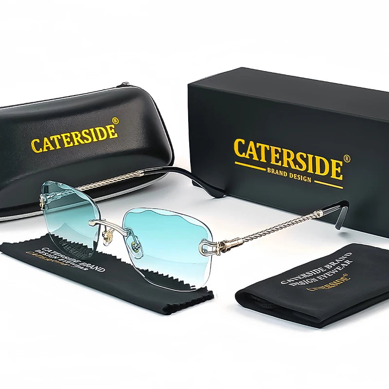 Rahmenlose Polarisierte Sonnenbrille – UV400