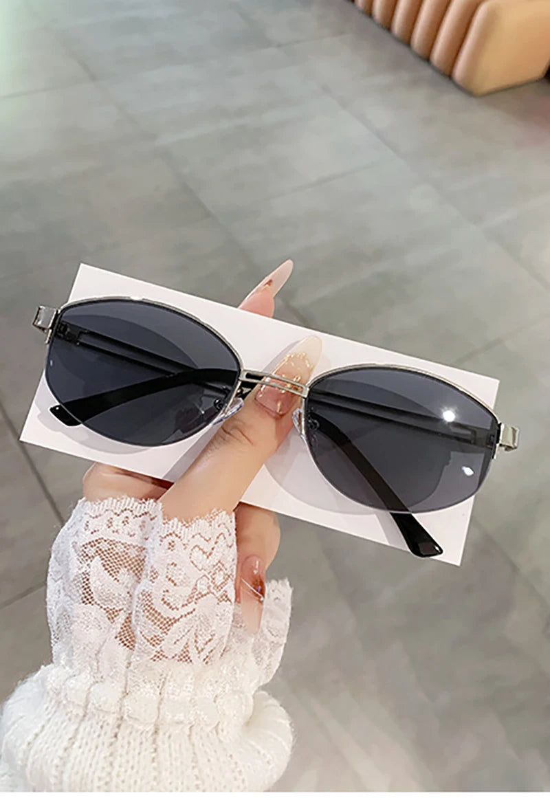 Oval-Sonnenbrille - UV400