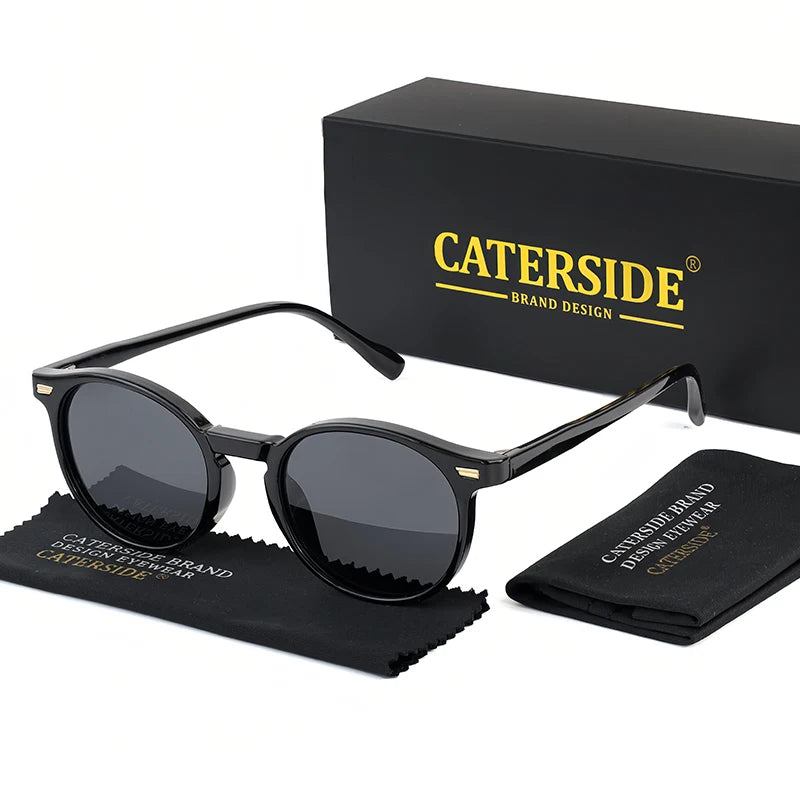 Runde Retro Polarisierte Sonnenbrille – UV400