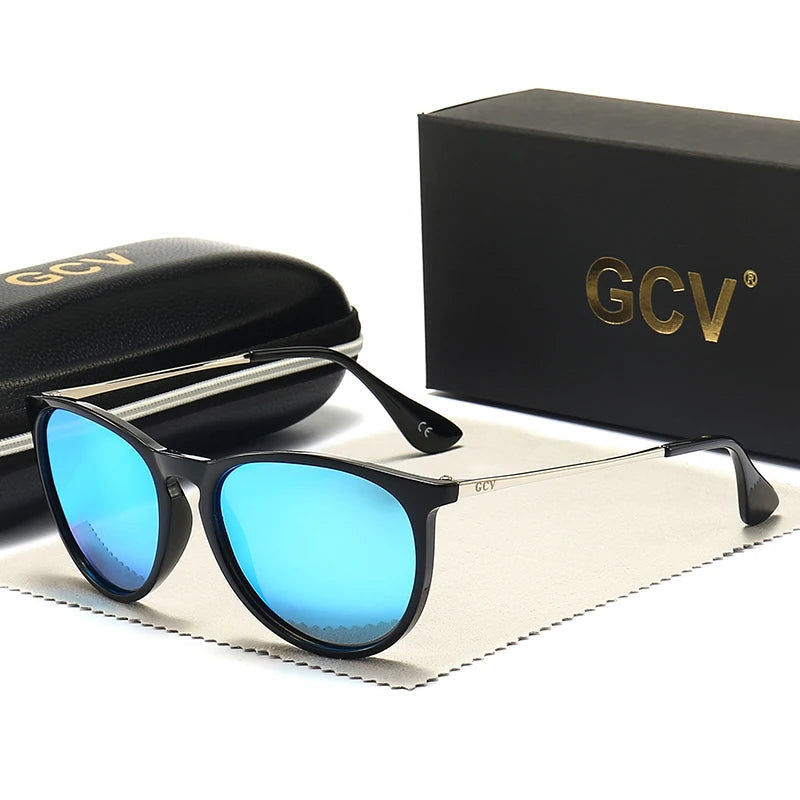 Runde Polarisierte Sonnenbrille – Polarisiert & UV400