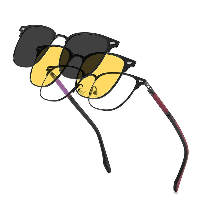 3-in-1 Magnetische Brille - Polarisiert & UV400