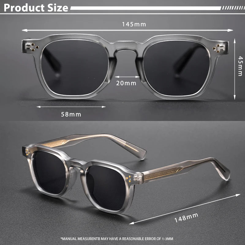 Kleine Quadratische Sonnenbrille – UV400