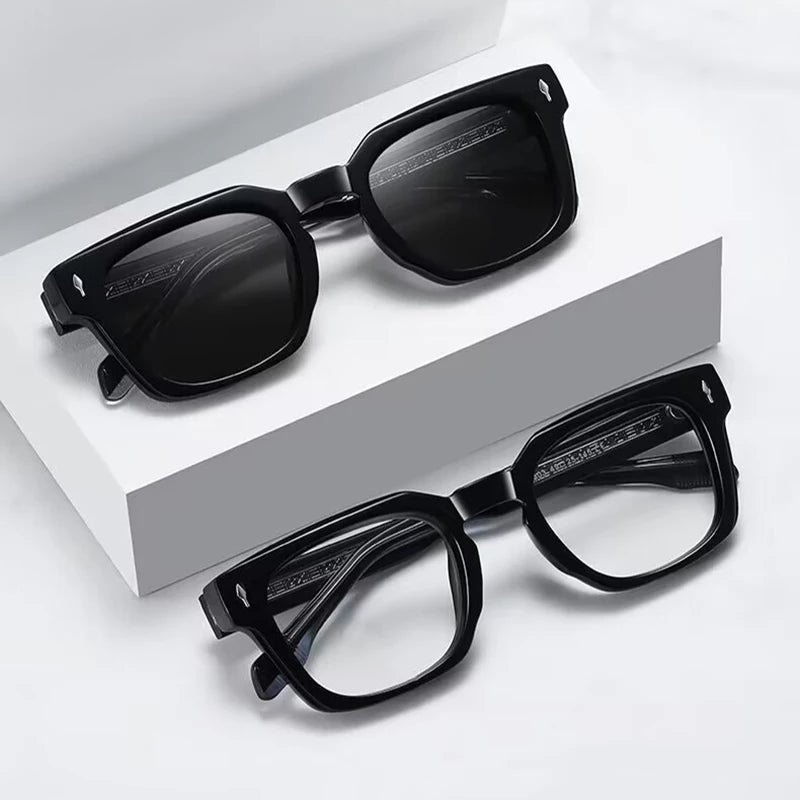 Polarisierte Retro Square Sonnenbrille - UV400