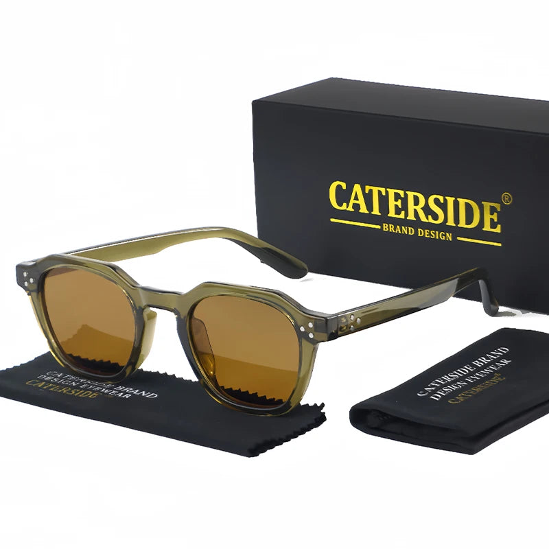 Ultraleichte Polarisierte Retro-Sonnenbrille – UV400