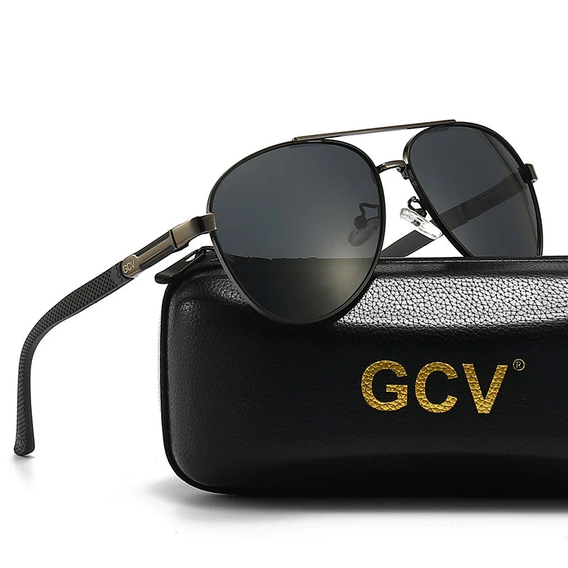 Sonnenbrille mit Metallrahmen – Polarisiert & UV400