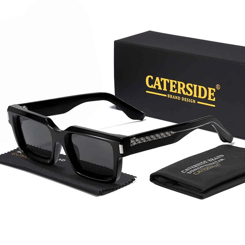 Quadratische Designer-Sonnenbrille – UV400