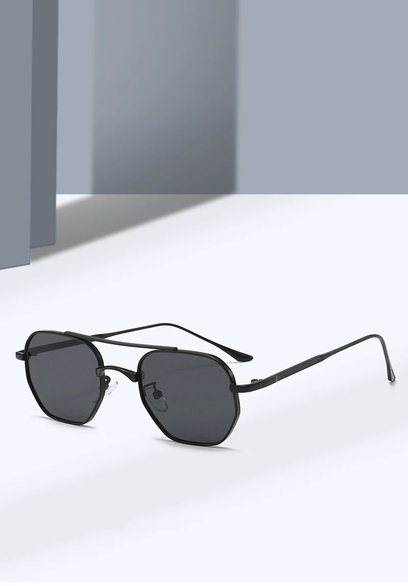 Sonnenbrille mit Metallrahmen - UV400
