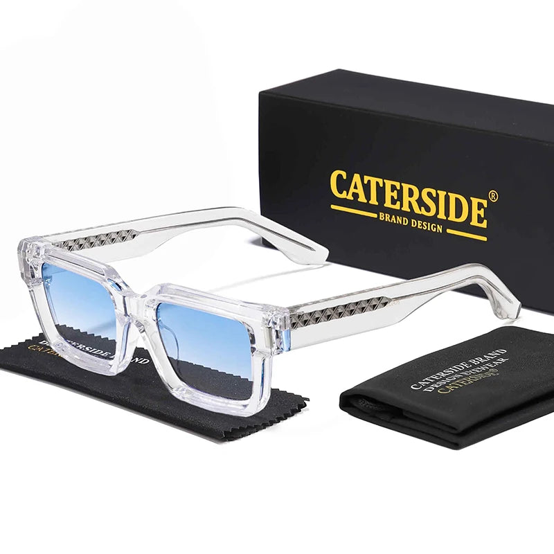 Quadratische Designer-Sonnenbrille – UV400