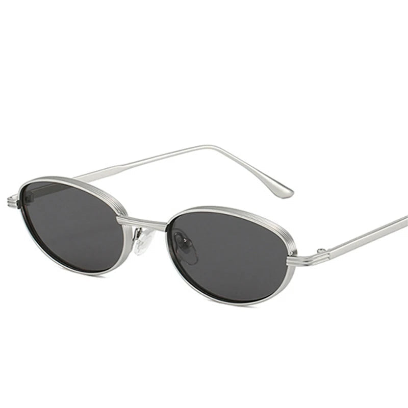 Vintage Oval Sonnenbrille – UV400