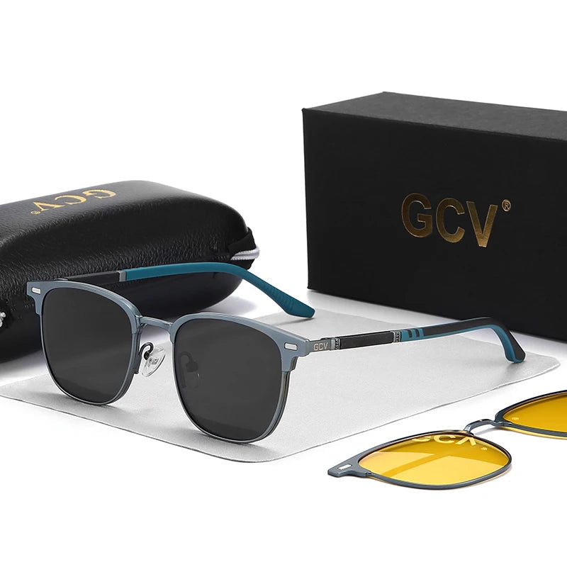 3-in-1 Magnetische Brille - Polarisiert & UV400