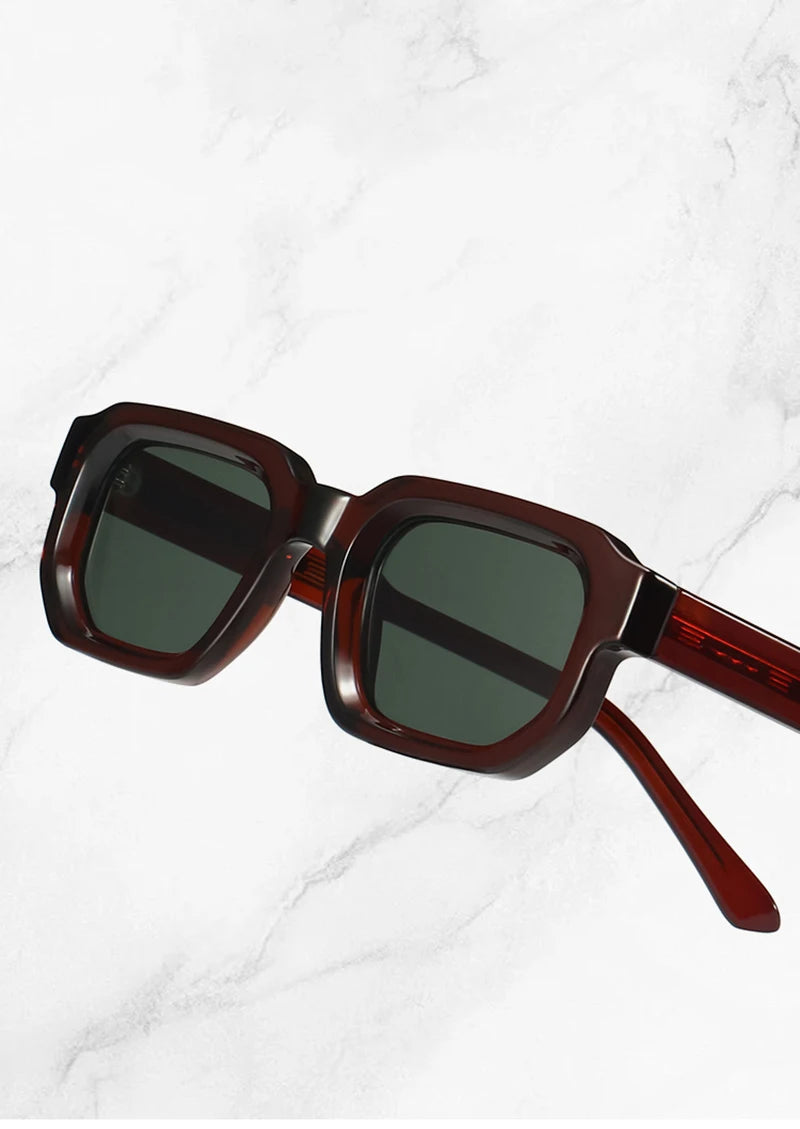 Retro Rectangle Sonnenbrille – UV400