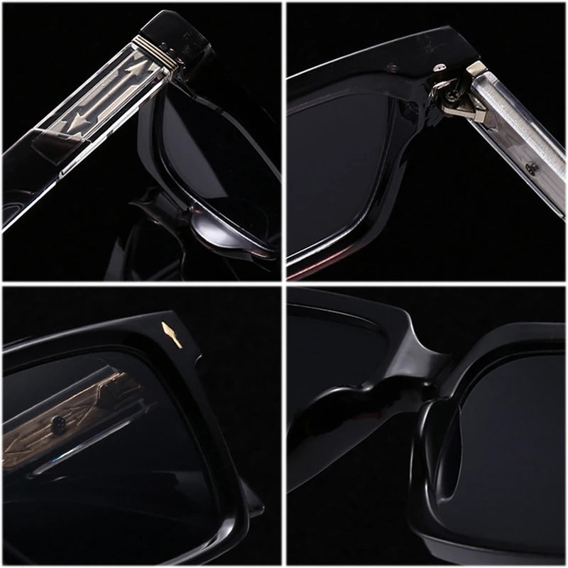 Vintage Square Sonnenbrille - UV400