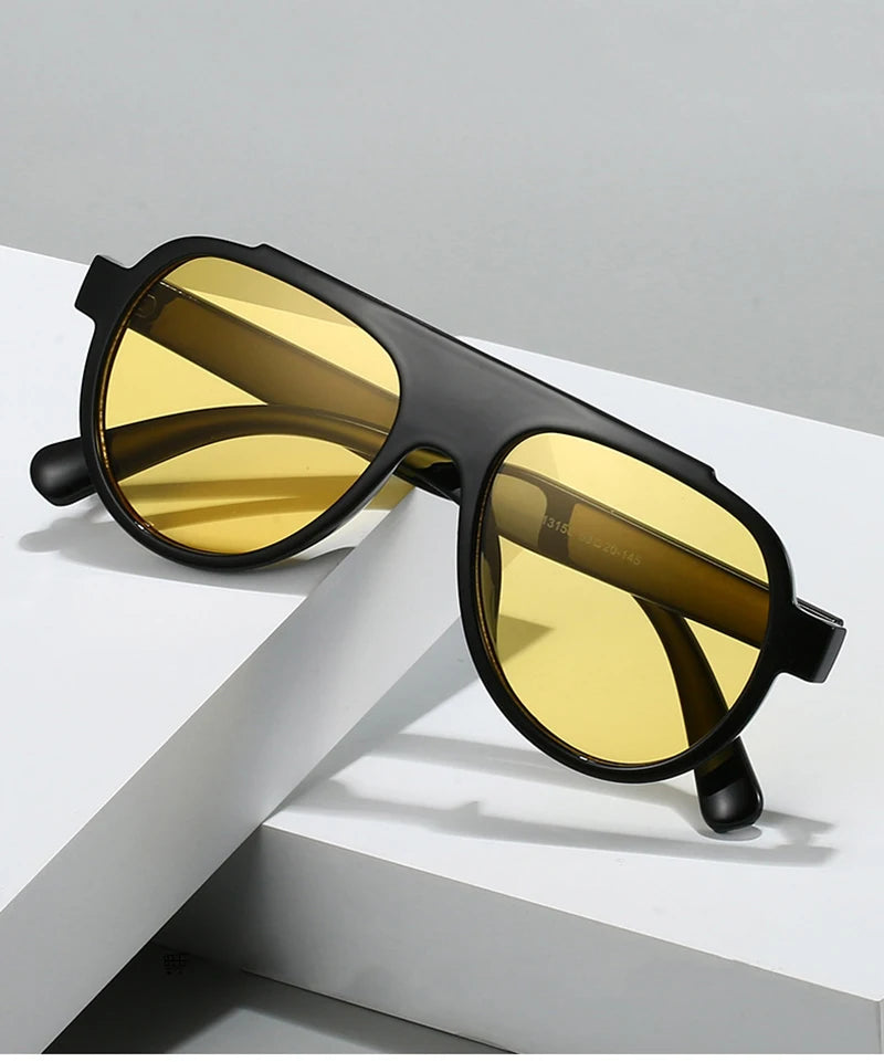 Oversize Pilot Sonnenbrille – UV400