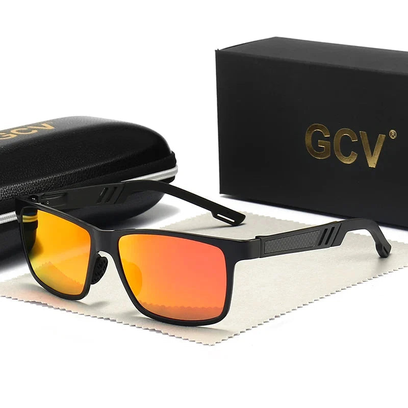 Sonnenbrille mit Aluminium-Magnesium-Rahmen – Polarisiert & UV400