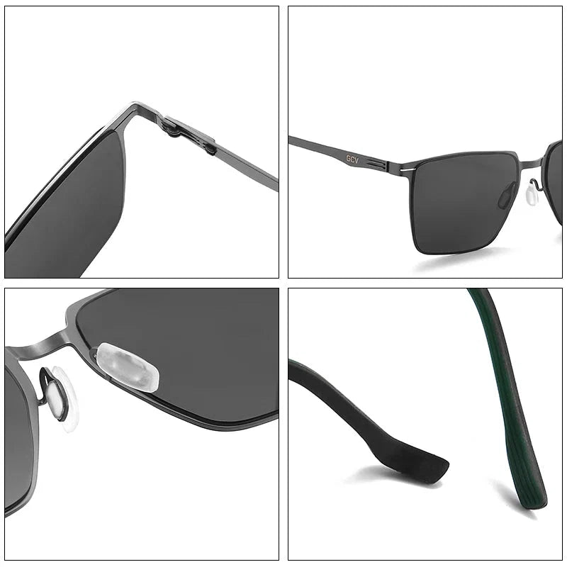 Sonnenbrille aus Aluminium-Magnesium – Polarisiert & UV400