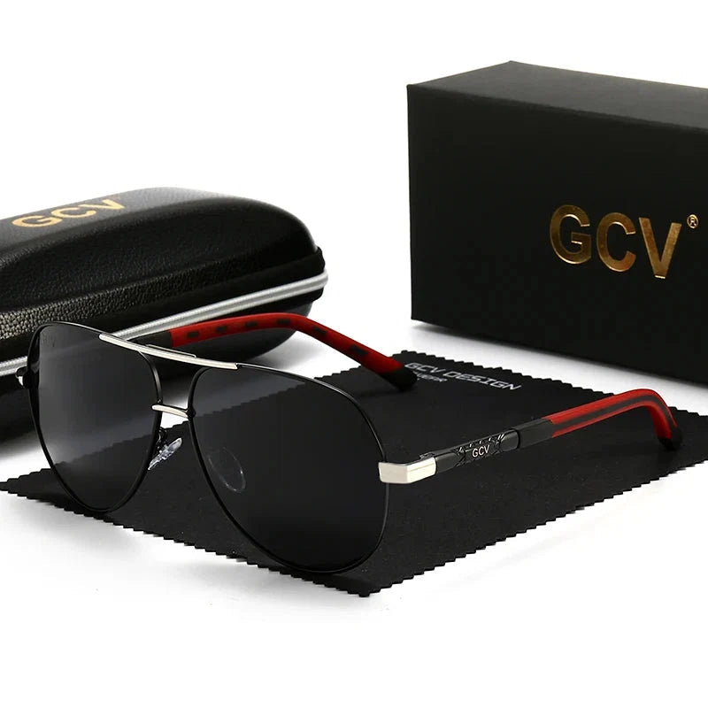 Sonnenbrille mit Aluminiumrahmen – Polarisiert & UV400