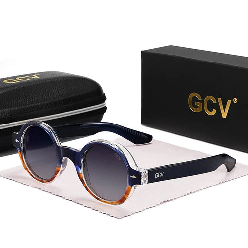 Cat-Eye Sonnenbrille – Polarisiert & UV400 – Blau, polarisiert, UV400