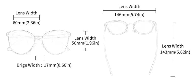 Cat-Eye Sonnenbrille – Polarisiert & UV400 – Lifestyle-Aufnahme 1, polarisiert, UV400