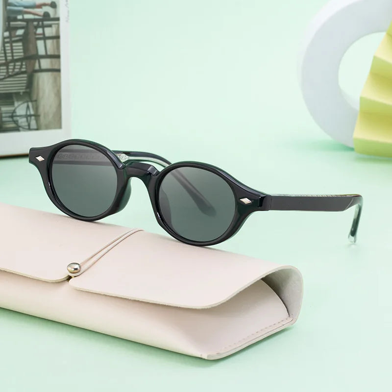 Elegante Oval Sonnenbrille – UV400