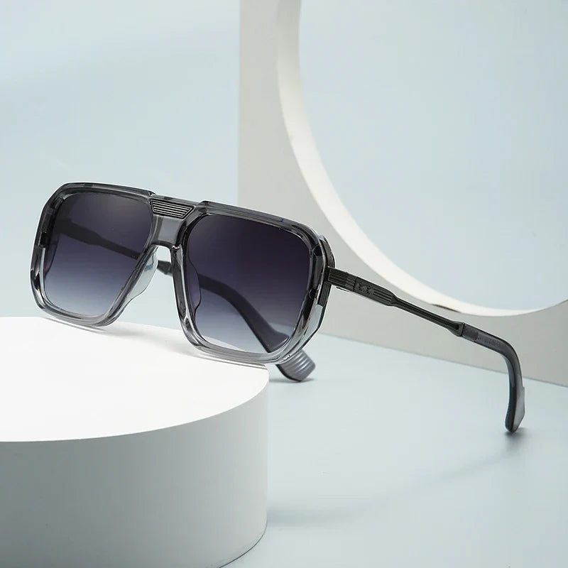 Elegante Retro Square Sonnenbrille – UV400