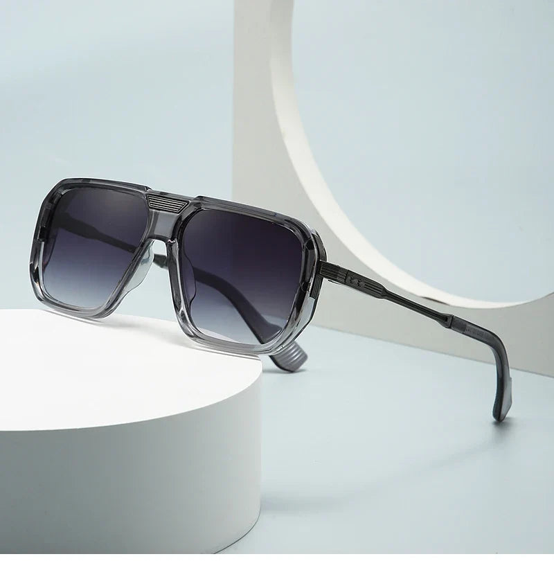 Elegante Retro Square Sonnenbrille – UV400