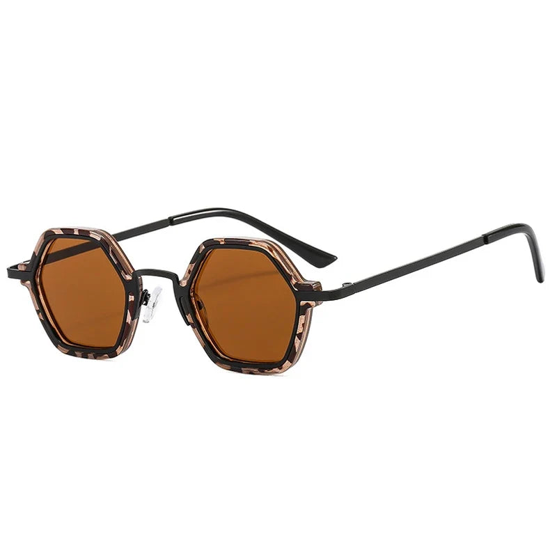 Geometrische Sonnenbrille - UV400