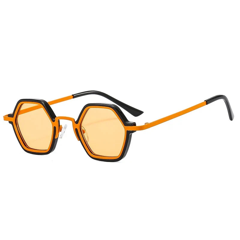 Geometrische Sonnenbrille - UV400