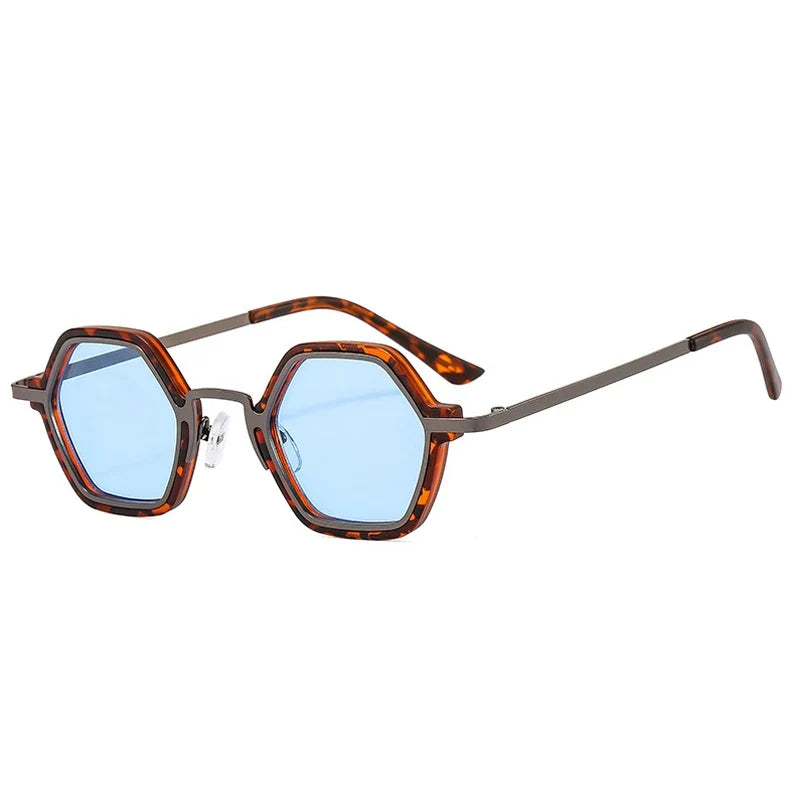 Geometrische Sonnenbrille - UV400