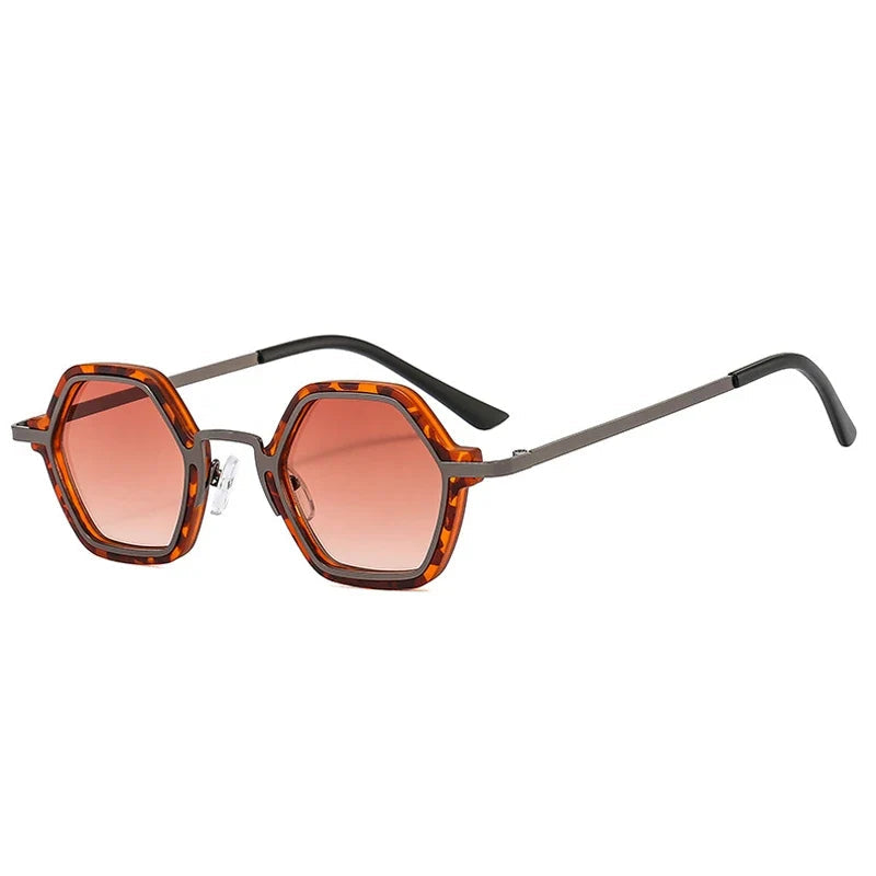 Geometrische Sonnenbrille - UV400