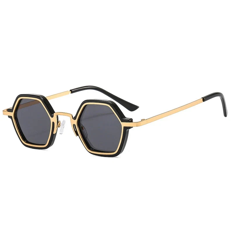 Geometrische Sonnenbrille - UV400