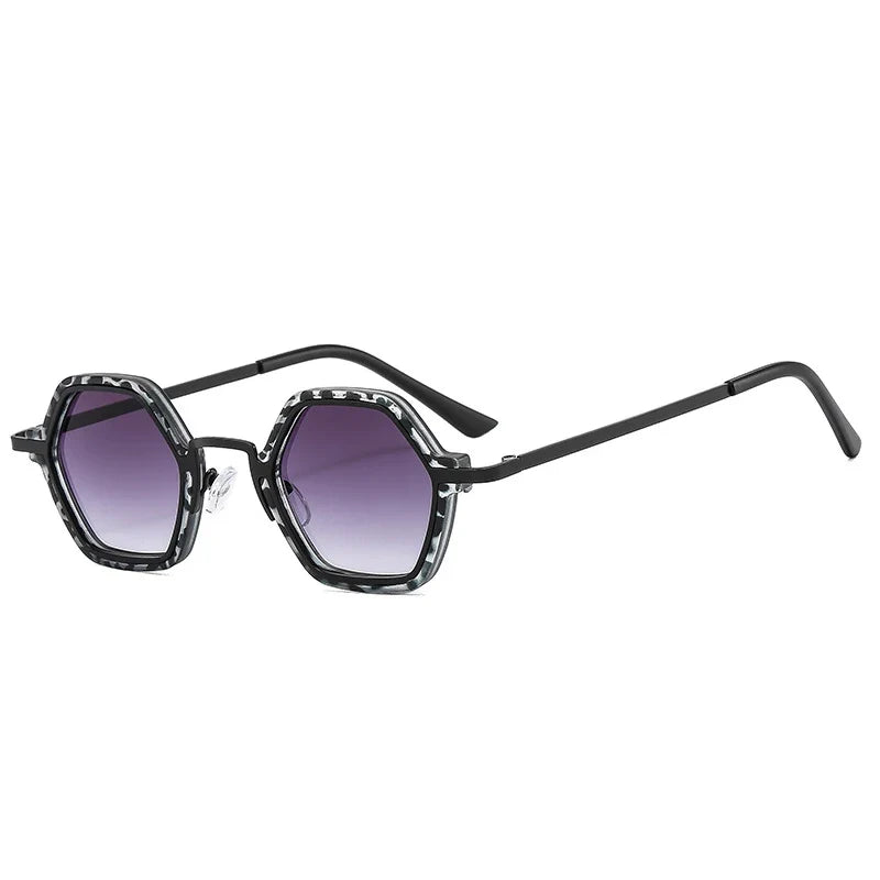 Geometrische Sonnenbrille - UV400