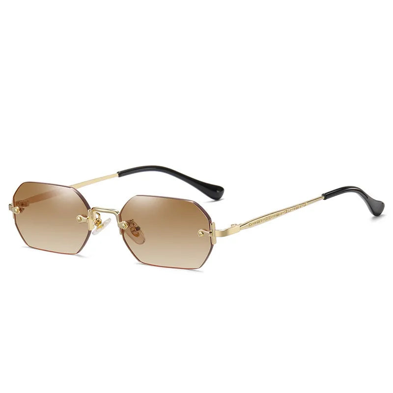Gothic Rimless Sonnenbrille – UV400