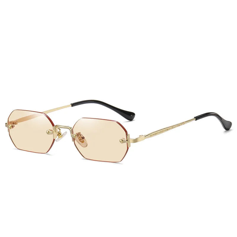 Gothic Rimless Sonnenbrille – UV400